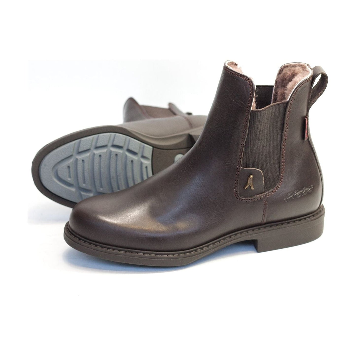 Hobo Winter Reitstiefelette Teddy Adan