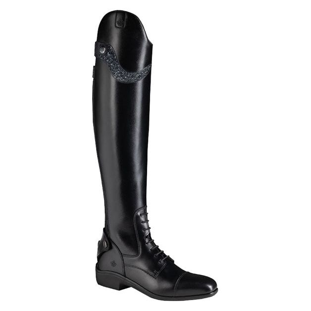 Königs Reitstiefel schwarz buy Lackleder