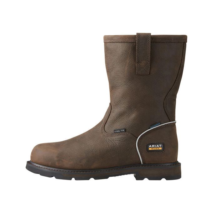 Ariat slip on steel toe on sale